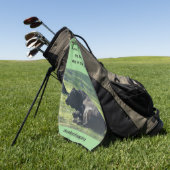 Golfhandtuch (Gras)
