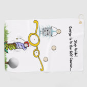 Golfhandtuch (Horizontal)