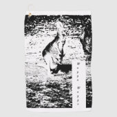 Golfhandtuch (Vorderseite)