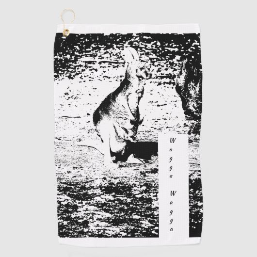 Golfhandtuch (Vorderseite)