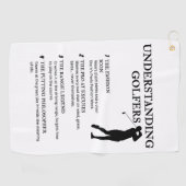 Golfhandtuch (Horizontal)