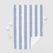 Golfhandtuch Blau-Weiß gestreift (Insitu)