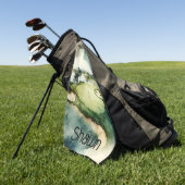 Golfhandtuch für künstlerische Wasserfarben (Gras)