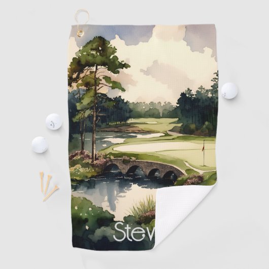 Golfhandtuch für künstlerische Wasserfarben (Insitu)