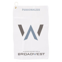 Golfhandtuch - großes Logo