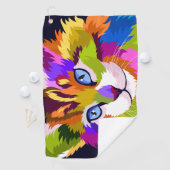 Golfhandtuch - Katze (Insitu)