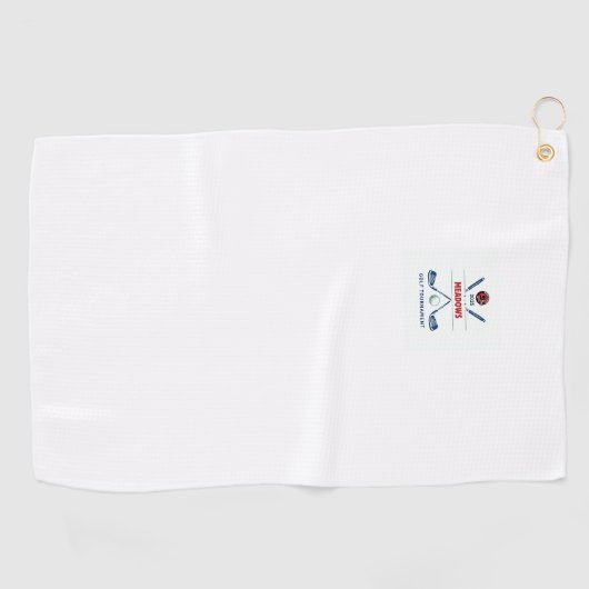 Golfhandtuch - Meadows Golf Turnier 2025 (Horizontal)