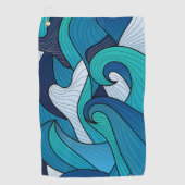 Golfhandtuch - Meer (Vorderseite)