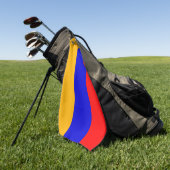 Golfhandtuch mit armenischer Flagge (Gras)
