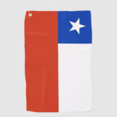 Golfhandtuch mit Chile (Vorderseite)