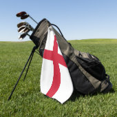 Golfhandtuch mit Flagge von England, Vereinigtes K (Gras)