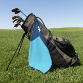 Golfhandtuch mit Flagge von Minnesota, USA (Gras)