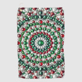 Golfhandtuch mit italienischen Farben (Vorderseite)