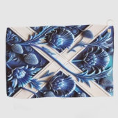 Golfhandtuch mit schottischem Design (Horizontal)