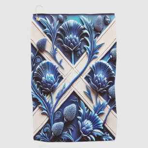 Golfhandtuch mit schottischem Design