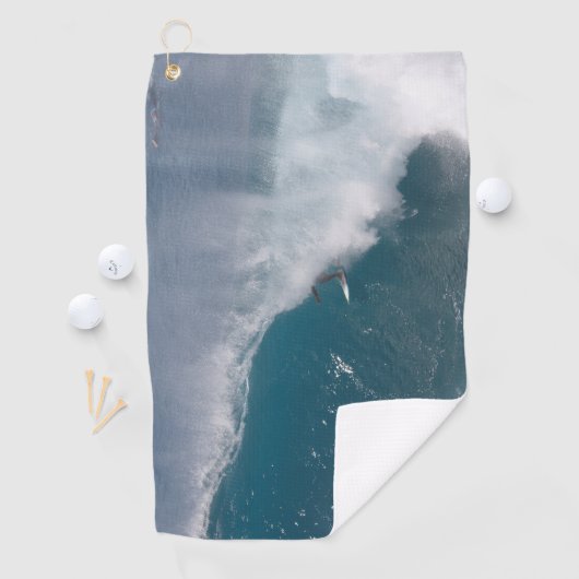 Golfhandtuch mit Surfbrett (Insitu)