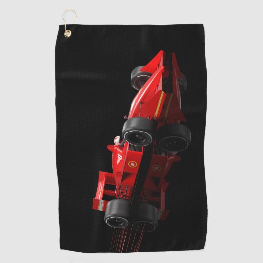 Golfhandtuch - Rennmannschaft (Vorderseite)