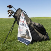 Golfhandtuch - Rette die Welt (Gras)