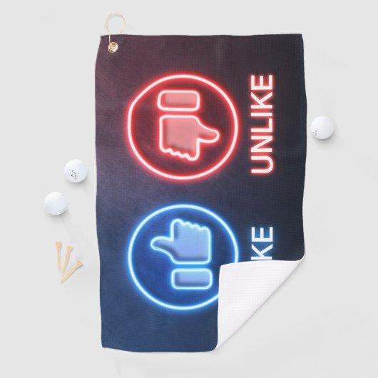 Golfhandtuch - Schwarze Schönheit (Insitu)