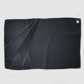 Golfhandtuch - Schwarze Schönheit (Horizontal)