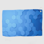 Golfhandtuch - Schwarzweiß (Horizontal)