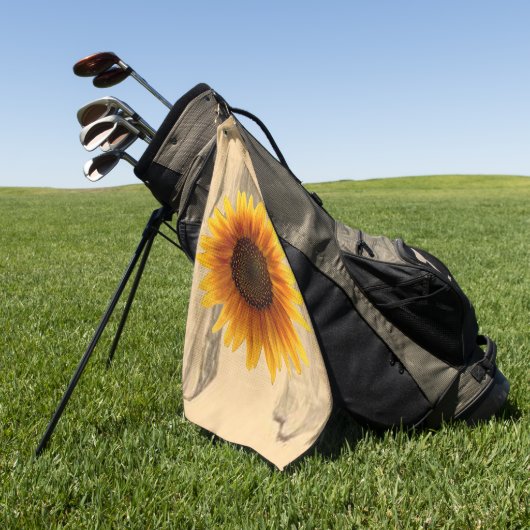 Golfhandtuch Sonnenblume (Gras)