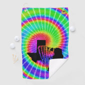 Golfhandtuch - Texas-gefärbte Krawatte (Insitu)