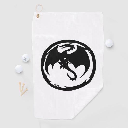 Golfhandtuch von Black Dragon (Insitu)