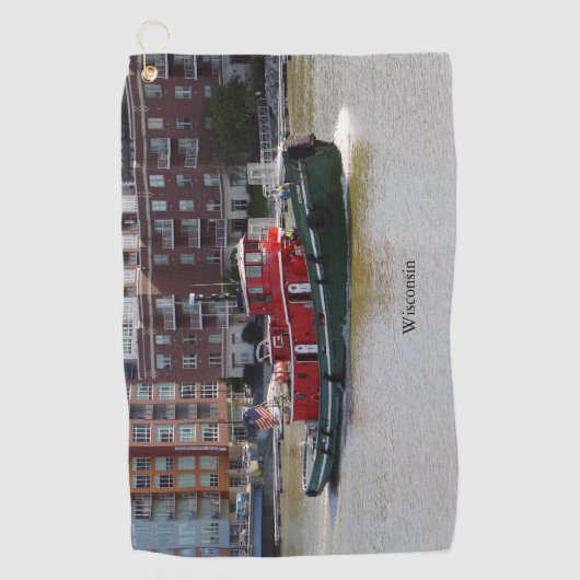 Golfhandtuch Wisconsin (Vorderseite)