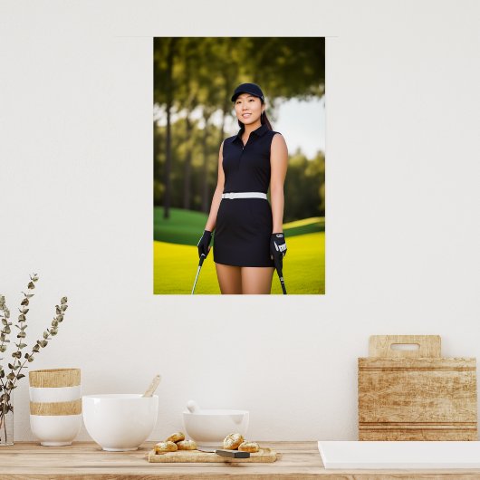 Golfherd Poster (Küche)