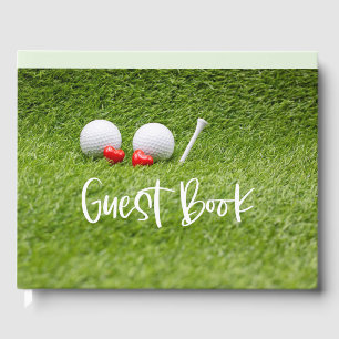 Golfhochzeit mit zwei Golfplätzen in Liebe auf Grü Gästebuch