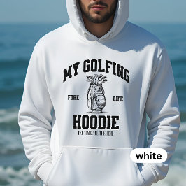 Golfhoodie für Männer, Geschenk für Golfliebhaber, Hoodie