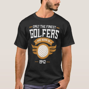 Golfing 1942 80. Geburtstag 80 Jahre alter Golfer T-Shirt