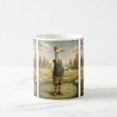 Golfing Animal Coffee Mug Kaffeetasse (Mittel)