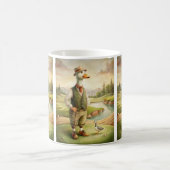 Golfing Animal Coffee Mug Kaffeetasse (Mittel)