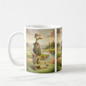 Golfing Animal Coffee Mug Kaffeetasse (Links)