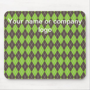 Golfing Argyll grüne Mauspad. Mousepad