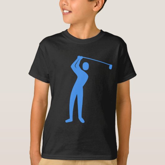 Golfing - Baby Blue T-Shirt (Vorderseite)