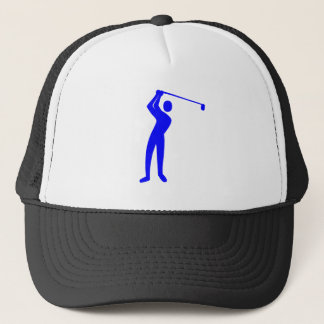 Golfing - Blau Truckerkappe