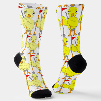 Golfing Chick Socken
