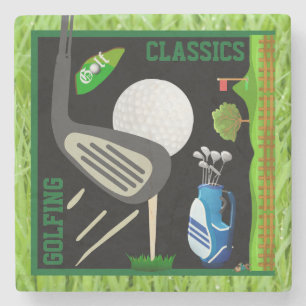Golfing Classics Steinuntersetzer