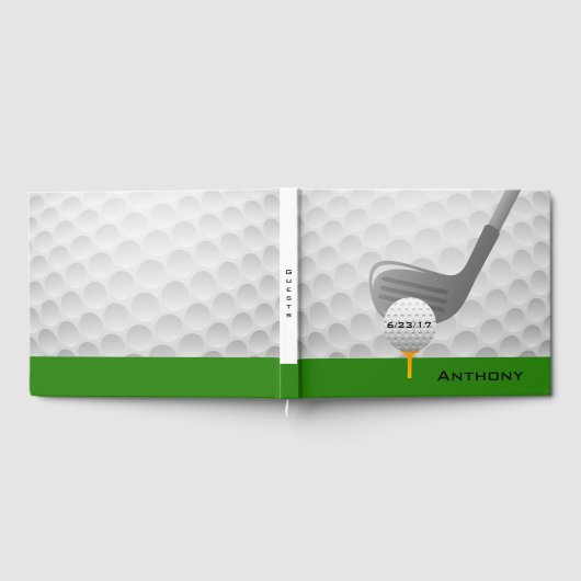 Golfing Design Gästebuch (Voll)