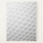 Golfing Design Weekly/Monatsplaner Planer (Rückseite)