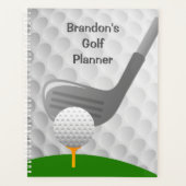 Golfing Design Weekly/Monatsplaner Planer (Vorderseite)