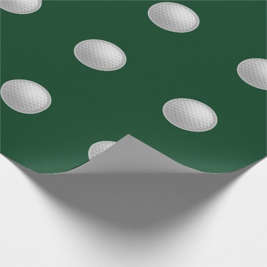 Golfing Gift Wrapping Paper  Geschenkpapier (Ecke)