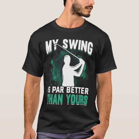 Golfing Golf Player Coach Golfer  14 T-Shirt (Vorderseite)