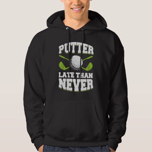 Golfing Golf Player Coach Golfer 1 Hoodie (Vorderseite)