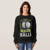 Golfing Golf Player Coach Golfer Sweatshirt (Vorne ganz)