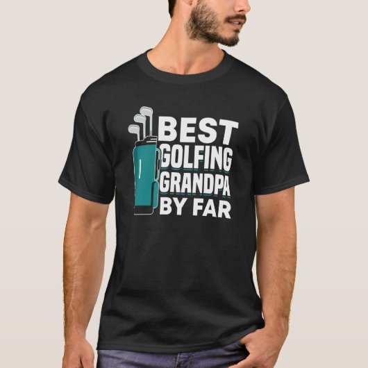Golfing Golf Player Coach Grandfather Golfer Dad G T-Shirt (Vorderseite)