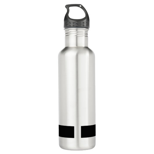 Golfing Golfer Personalisiert Edelstahlflasche (Rückseite)